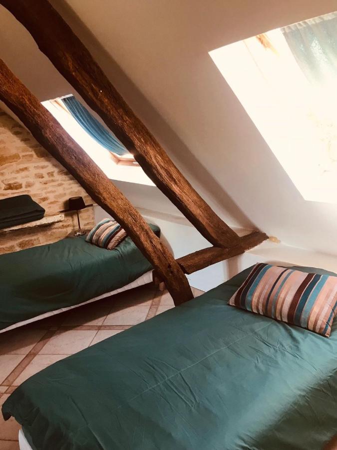 Dependance Du Ru D'Ausson 4 Personnes Hotell Châtel-Censoir Exteriör bild